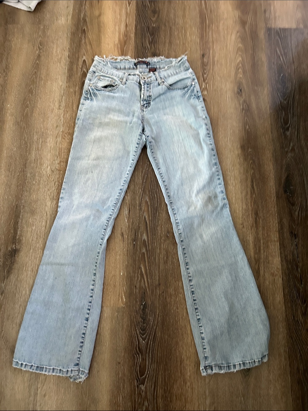 Vanilla Star Light Wash Flare Jeans